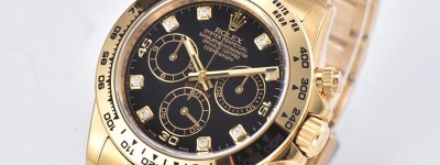 C厂Clean厂劳力士黑金迪m116508-0008复刻腕表是否有破绽点-C厂迪通拿如何