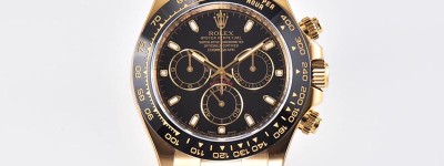 C厂Clean厂劳力士黑陶黑盘款金迪M116518ln-0043复刻手表值得入手吗-C厂迪通拿如何