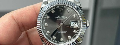 Vs41钻刻日志v2灰钻丹东3235机芯评测