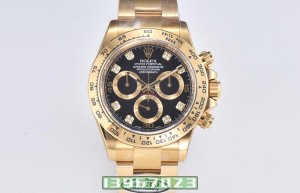 C厂Clean厂劳力士黑盘钻刻金眼圈款m116508-0016复刻手表值得入手吗-C厂迪通拿如何