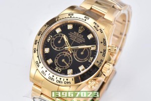 C厂Clean厂劳力士黑金迪m116508-0008复刻腕表是否值得入手-C厂迪通拿手表