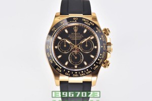 C厂Clean厂劳力士黑陶黑盘款金迪M116518ln-0043复刻手表是否会一眼假-C厂迪通拿如何