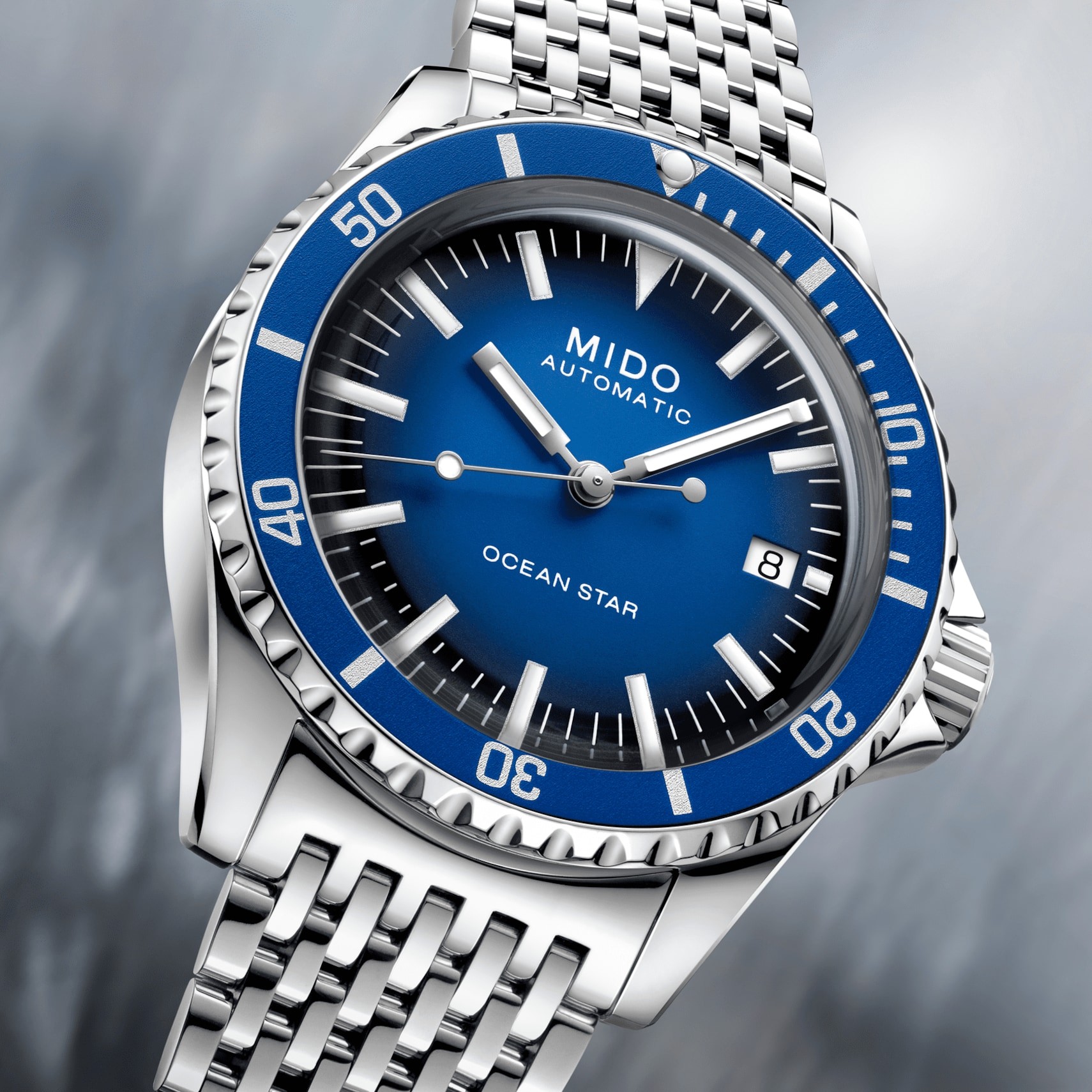 海底深度限量版美度OceanStarTribute 意大利限定版潜水腕表，体现经典与时尚！